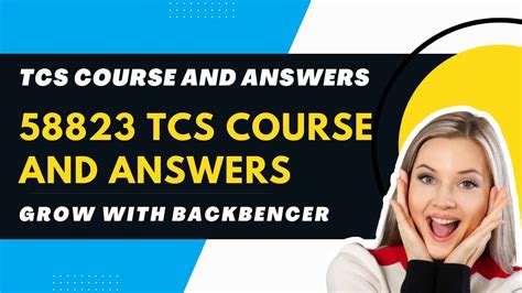 58823 tcs course answers. . 58823 tcs course answers